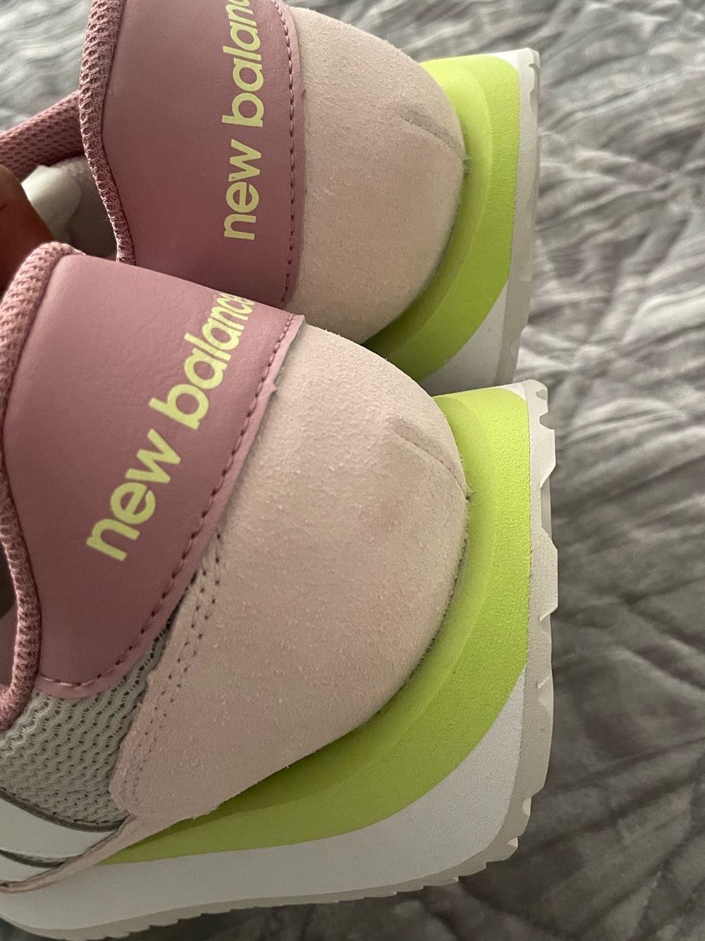 🌸 NWOB, New Balance 237 Sneakers Stone Pink - Picture 10 of 11